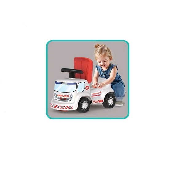 Dede Oyuncak Go Hero Ambulans Araçı İlk Arabam Bin Git 04036 - Resim 3