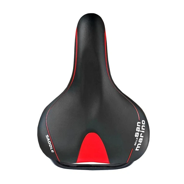 City Bike Bisiklet Selesi Kırmızı - Siyah 20x26 cm San Marino ürün görseli 1