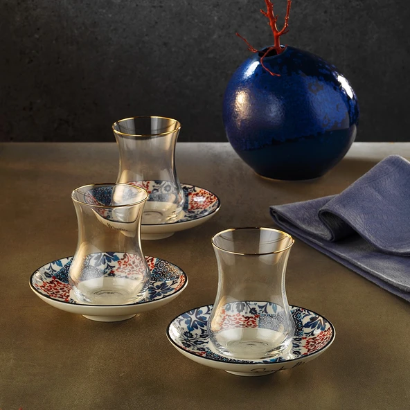 Sandro Moreno 1898 Lizbon 12 Parça 6 Kişilik Çay Seti 150 Ml Ar212800 ürün görseli 1