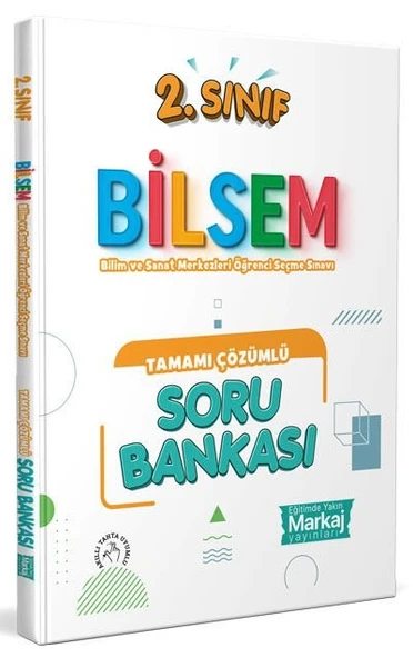 2. Sınıf Bilsem Tamamı Çözümlü Soru Bankası Markaj Yayınları ürün görseli 1