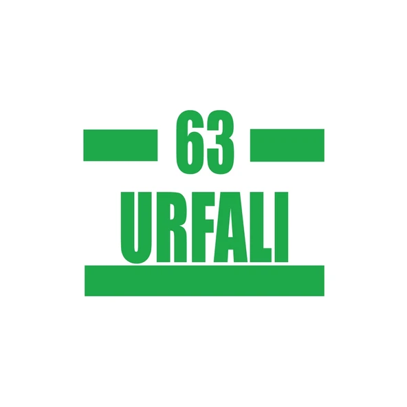 63 Urfalı Araba Sticker 17x17 Cm Yeşil ürün görseli 1