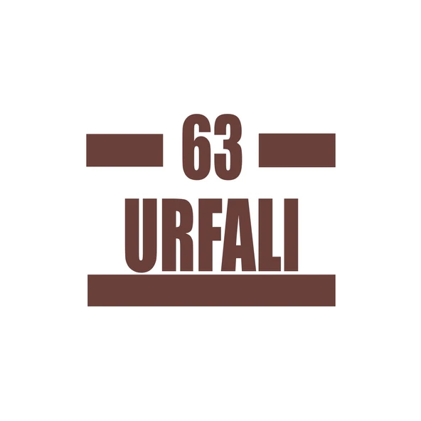 63 Urfalı Araba Sticker 17x17 Cm Kahverengi ürün görseli 1