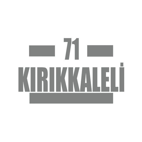 71 Kırıkkaleli Araba Sticker 17x17 Cm Gri ürün görseli 1