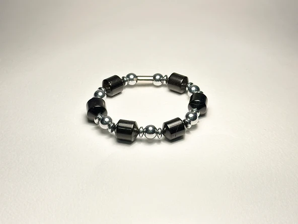 BlackCraft Hematit Güç Bileklik - Resim 11