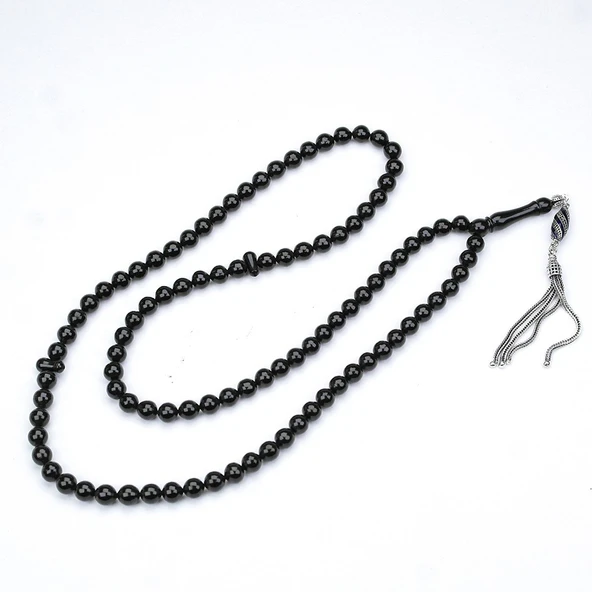 BlackCraft Oltu Taşı 99 Sayılı Namaz Tespihi ürün görseli 1