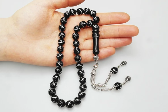 BlackCraft Zikzak Bafon Tespih - Resim 7