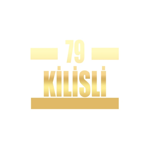 79 Kilisli Araba Sticker 17x17 Cm Gold ürün görseli 1