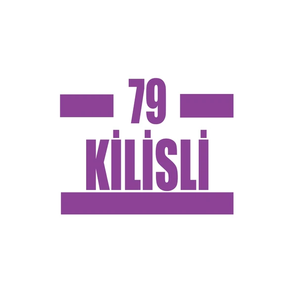 79 Kilisli Araba Sticker 17x17 Cm Mor ürün görseli 1