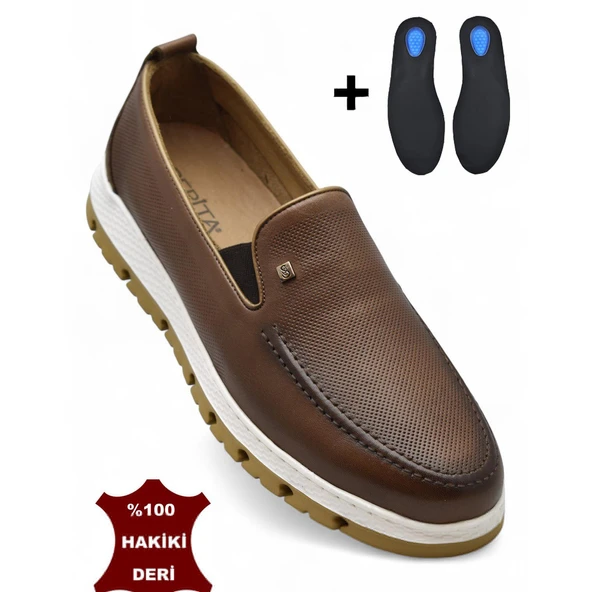 TAB6574 Hakiki Deri Erkek Ayakkabı Klasik Erkek Ayakkabı Casual Ayakkabı ürün görseli 1