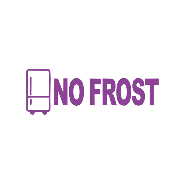 No Frost Araba Sticker 17x17 Cm Mor ürün görseli 1