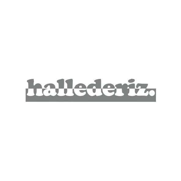 Hallederiz. Araba Sticker 17x17 Cm Gri ürün görseli 1