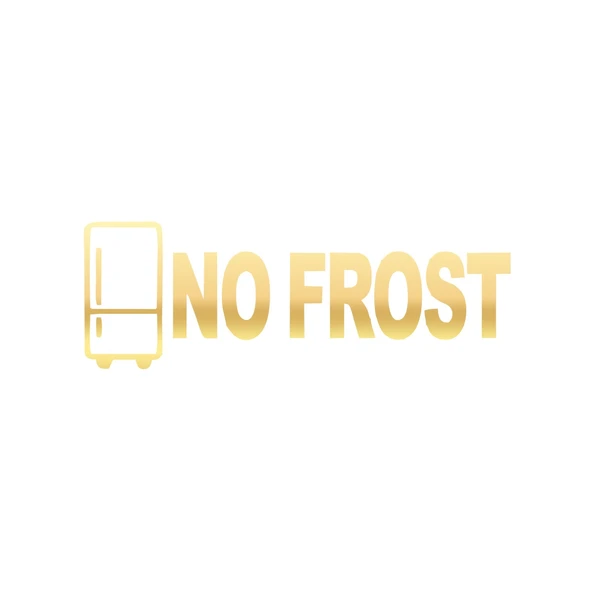 No Frost Araba Sticker 17x17 Cm Gold ürün görseli 1