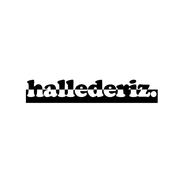 Hallederiz. Araba Sticker 17x17 Cm Siyah ürün görseli 1