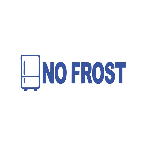 No Frost Araba Sticker 17x17 Cm Mavi ürün görseli 1