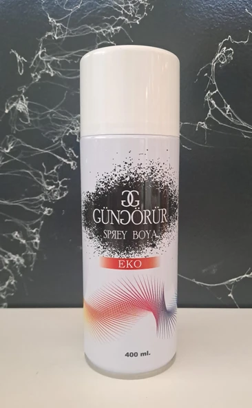 GÜNGÖRÜR SPREY BOYA 400 ml - BEYAZ - Resim 3