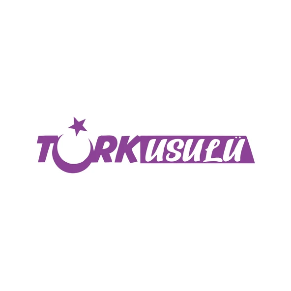 Türk Usulü Araba Sticker 17x17 Cm Mor ürün görseli 1
