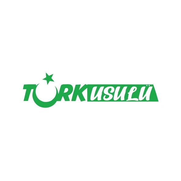 Türk Usulü Araba Sticker 17x17 Cm Yeşil ürün görseli 1