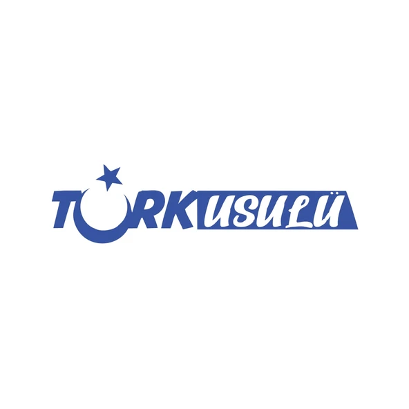 Türk Usulü Araba Sticker 17x17 Cm Mavi ürün görseli 1