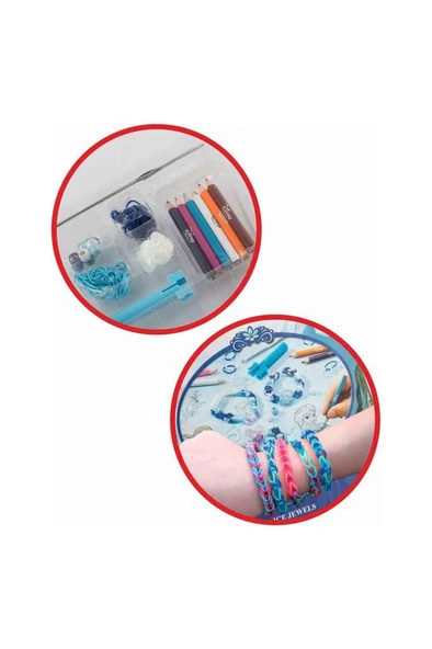 Disney Frozen Loom Bileklik Seti - Resim 2
