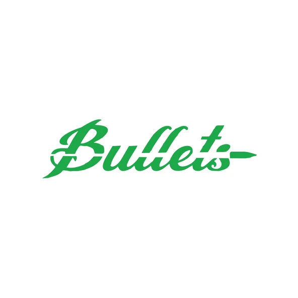 Bullets Araba Sticker 17x17 Cm Yeşil ürün görseli 1
