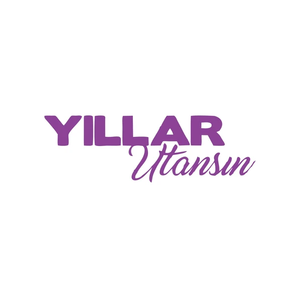 Yıllar Utansın Araba Sticker 17x17 Cm Mor ürün görseli 1