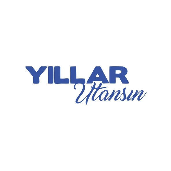 Yıllar Utansın Araba Sticker 17x17 Cm Mavi ürün görseli 1