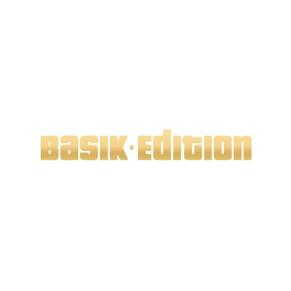 Basık Edition Araba Sticker 17x17 Cm Gold ürün görseli 1