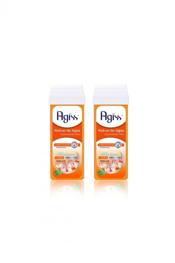 Agiss Pratik Güçlü Roll On Kartuş Normal Ciltler Için Natural Orchide Sir Ağda 2 Adet ürün görseli 1
