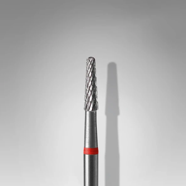 Staleks Manikür Çelik Törpü Ucu Kırmızı Koni FT71R023/8 ürün görseli 1