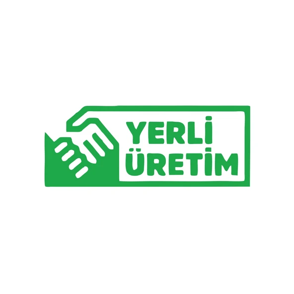 Yerli Üretim Araba Sticker 17x17 Cm Yeşil ürün görseli 1
