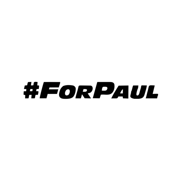 #ForPaul Araba Sticker 17x17 Cm Siyah ürün görseli 1