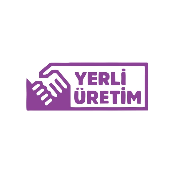 Yerli Üretim Araba Sticker 17x17 Cm Mor ürün görseli 1