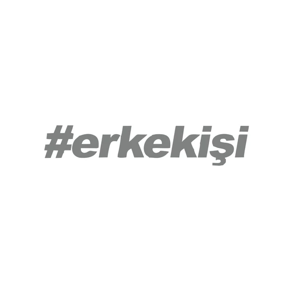 #erkekişi Araba Sticker 17x17 Cm Gri ürün görseli 1