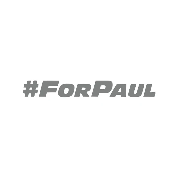 #ForPaul Araba Sticker 17x17 Cm Gri ürün görseli 1