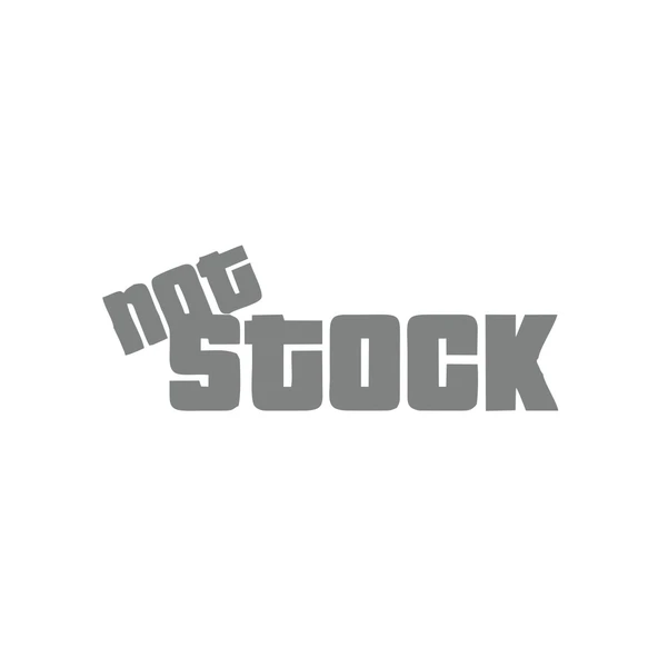 Not Stock Araba Sticker 17x17 Cm Gri ürün görseli 1