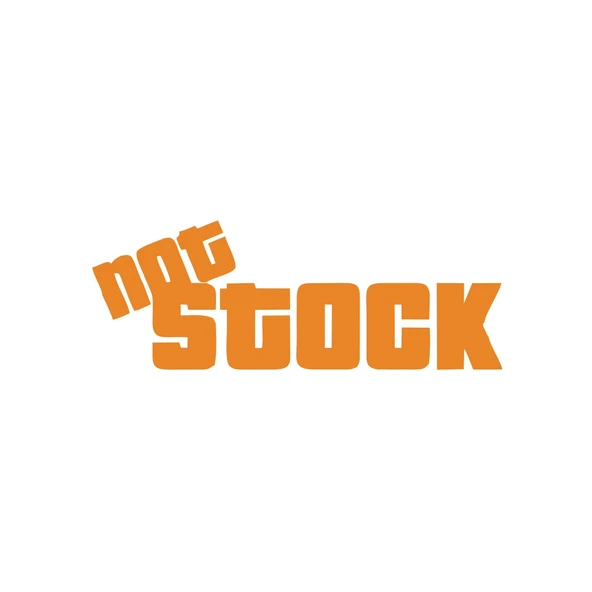 Not Stock Araba Sticker 17x17 Cm Turuncu ürün görseli 1