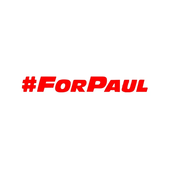 #ForPaul Araba Sticker 17x17 Cm Kırmızı ürün görseli 1