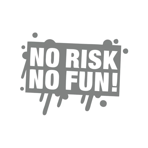 No Risk No Fun Araba Sticker 17x17 Cm Gri ürün görseli 1