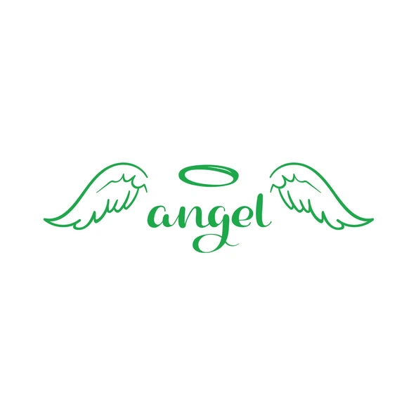 Angel Sticker 17x17 Cm Yeşil ürün görseli 1