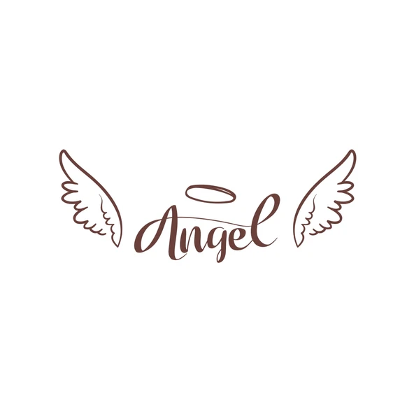 Angel Sticker 17x17 Cm Kahverengi ürün görseli 1