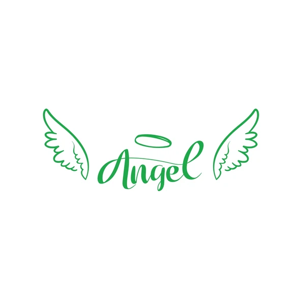 Angel Sticker 17x17 Cm Yeşil ürün görseli 1