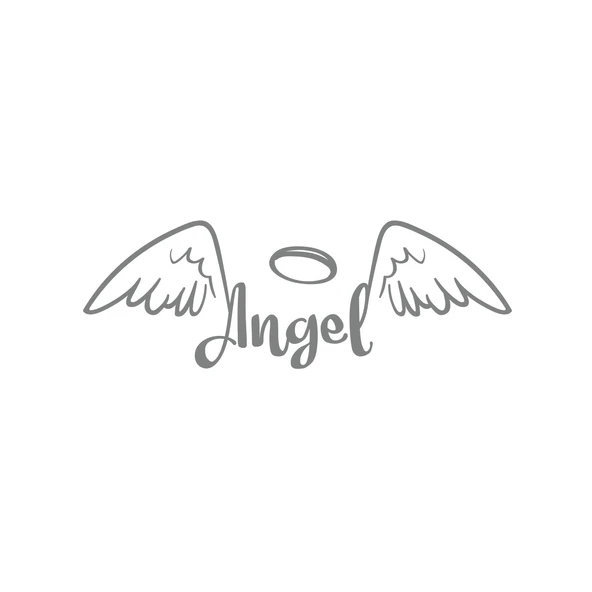Angel Sticker 17x17 Cm Gri ürün görseli 1