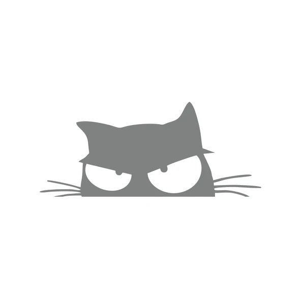 Kedi Sticker 17x17 Cm Gri ürün görseli 1