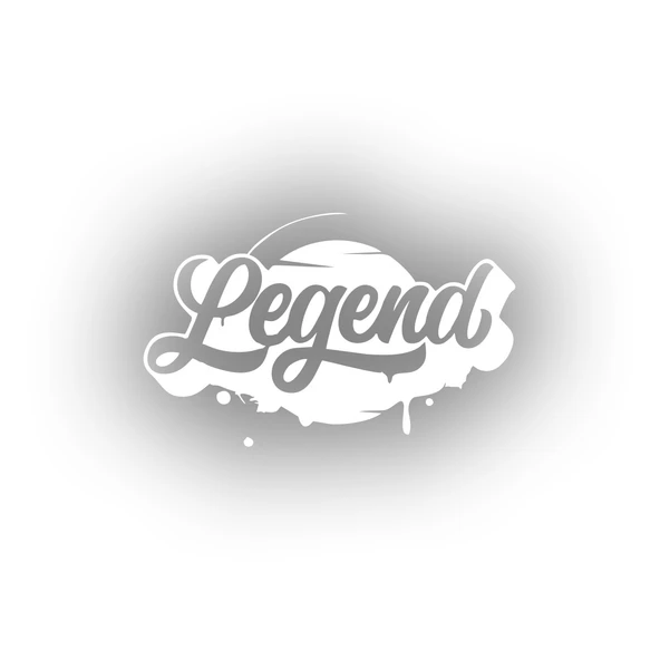 Legend Sticker 17x17 Cm Beyaz ürün görseli 1