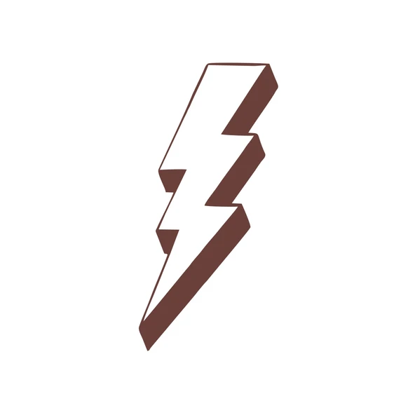Elektirk Enerji Sticker 17x17 Cm Kahverengi ürün görseli 1