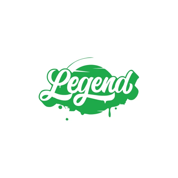 Legend Sticker 17x17 Cm Yeşil ürün görseli 1