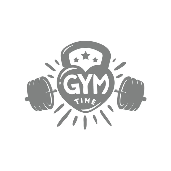 GYM Times Sticker 17x17 Cm Gri ürün görseli 1