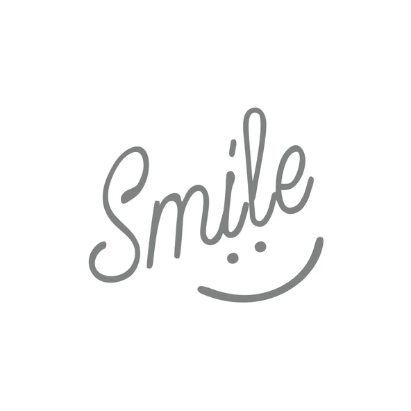 Smile Sticker  17x17 Cm Gri ürün görseli 1