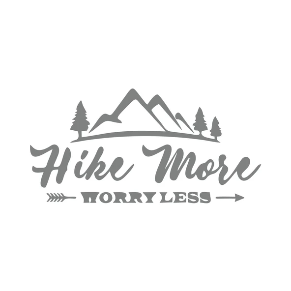 Hike More Dağ Sticker 17x17 Cm Gri ürün görseli 1