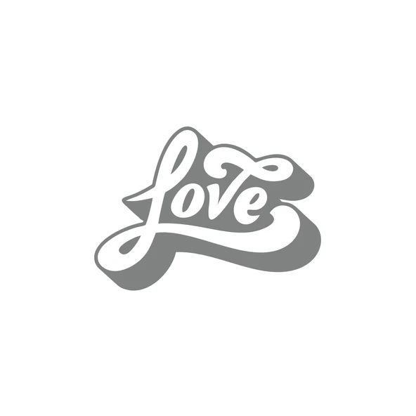 Love Sticker 17x17 Cm Gri ürün görseli 1